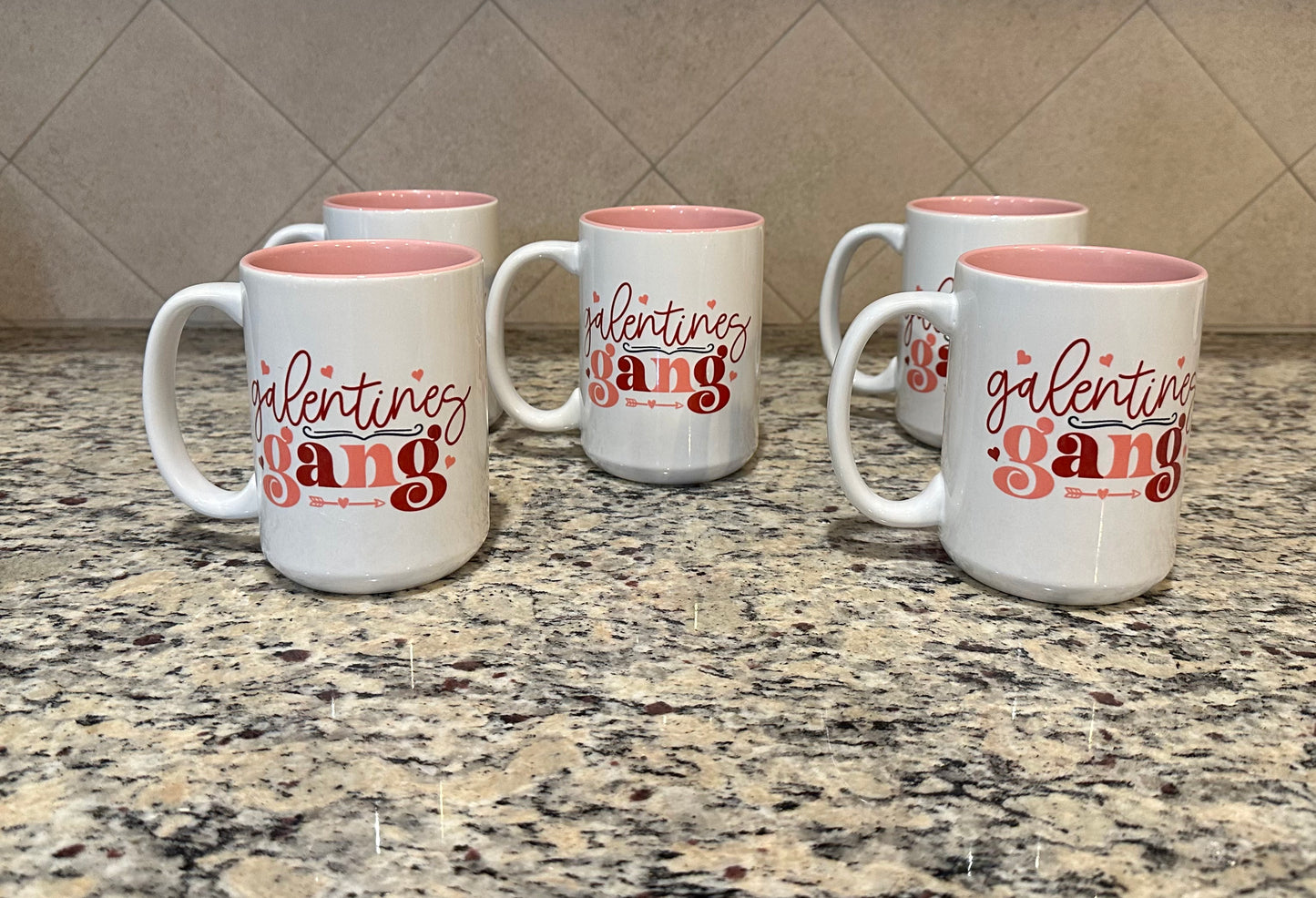 Galentine's gang ceramic 15 oz mug