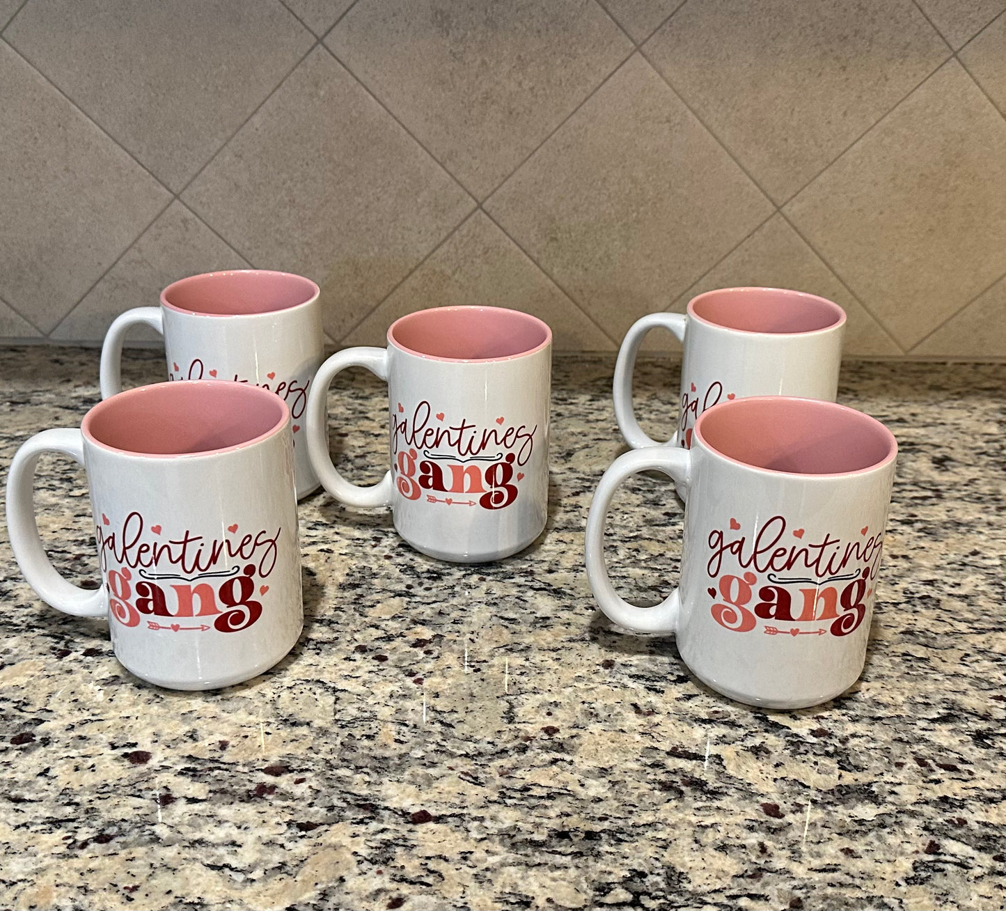 Galentine's gang ceramic 15 oz mug