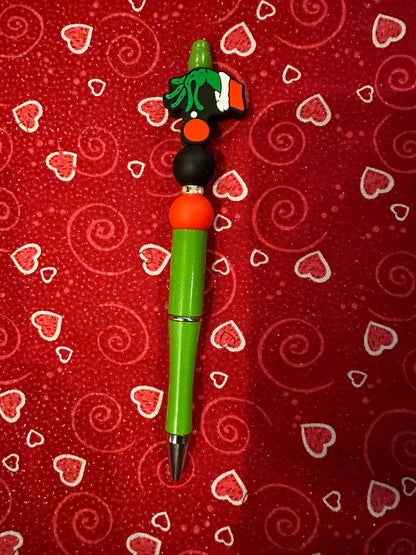 Christmas Beaded Pens