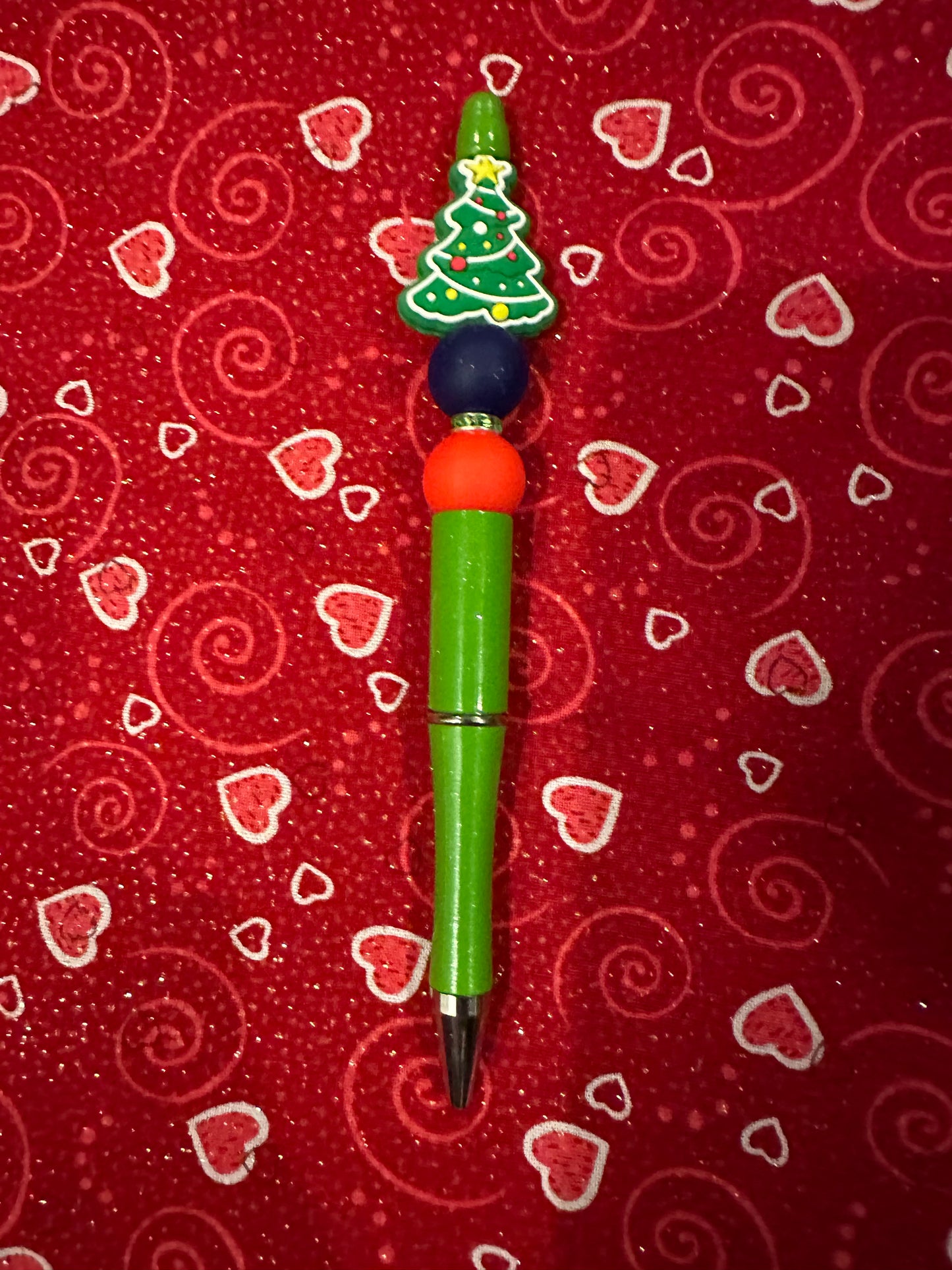 Christmas Beaded Pens