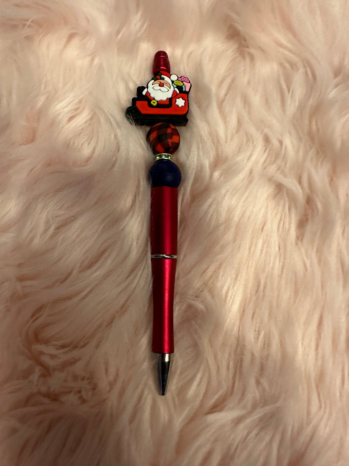 Christmas Beaded Pens