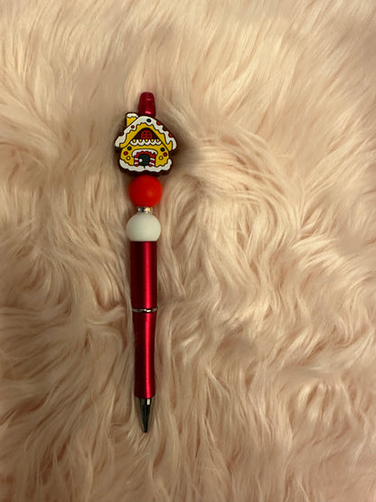 Christmas Beaded Pens