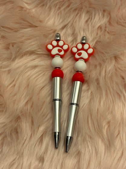 Paw Beaded Pens