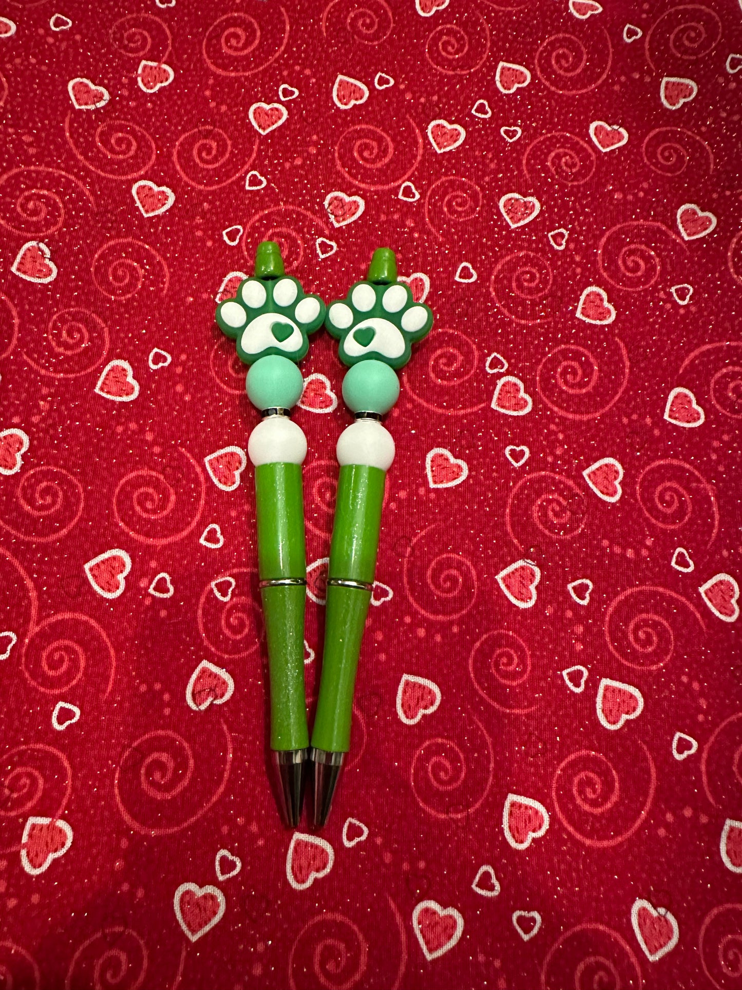 Paw Beaded Pens