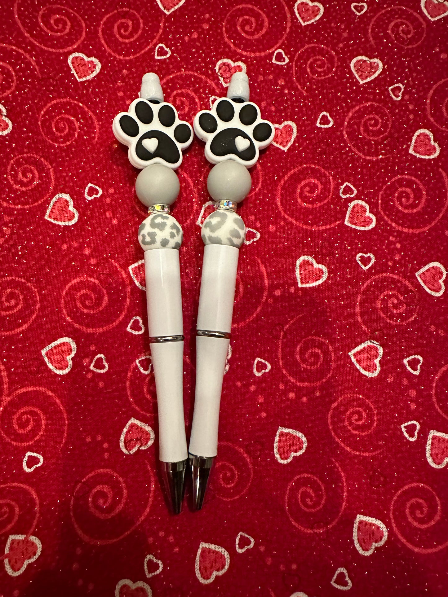 Paw Beaded Pens